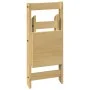 Set comedor plegable mariposa 5 pzas Corona madera pino marrón de , muebles para cocinas y comedores - Ref: Foro24-3295716, P...