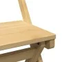 Set comedor plegable mariposa 5 pzas Corona madera pino marrón de , muebles para cocinas y comedores - Ref: Foro24-3295716, P...