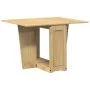 Mesa de comedor plegable mariposa Corona madera pino marrón by , Kitchen and dining tables - Ref: Foro24-4013433, Price: 193,...
