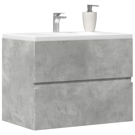 Mueble de baño madera de ingeniería gris hormigón 60x38,5x45 cm de , Muebles de baño - Ref: Foro24-856242, Precio: 43,85 €, D...