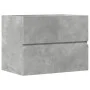 Mueble de baño madera de ingeniería gris hormigón 60x38,5x45 cm de , Muebles de baño - Ref: Foro24-856242, Precio: 43,85 €, D...