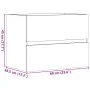 Mueble de baño madera de ingeniería gris hormigón 60x38,5x45 cm de , Muebles de baño - Ref: Foro24-856242, Precio: 43,85 €, D...