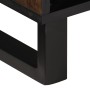 Mueble de TV madera maciza mango marrón 80x34x46 cm de , Almacenamiento para CD y DVD - Ref: Foro24-377521, Precio: 74,06 €, ...