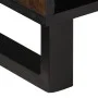 Solid mango wood TV stand in brown, 80x34x46 cm by , CD and DVD storage - Ref: Foro24-377521, Price: 73,23 €, Discount: %
