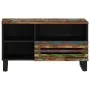 Mueble de TV madera maciza de acacia 80x34x46 cm de , Almacenamiento para CD y DVD - Ref: Foro24-377523, Precio: 67,54 €, Des...