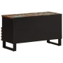 Massives TV-Möbel aus Akazienholz 80x34x46 cm von , CD- und DVD-Speicher - Ref: Foro24-377523, Preis: 68,20 €, Rabatt: %