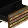 Mueble de TV madera maciza de acacia 80x34x46 cm de , Almacenamiento para CD y DVD - Ref: Foro24-377523, Precio: 67,54 €, Des...