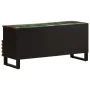 Mueble de TV madera maciza de acacia 100x34x46 cm de , Almacenamiento para CD y DVD - Ref: Foro24-377528, Precio: 83,82 €, De...