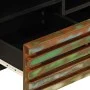 Mueble de TV madera maciza de acacia 100x34x46 cm de , Almacenamiento para CD y DVD - Ref: Foro24-377528, Precio: 83,82 €, De...