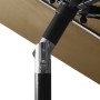 3-tier parasol with taupe gray aluminum pole 3 m by vidaXL, Umbrellas - Ref: Foro24-313871, Price: 100,99 €, Discount: %