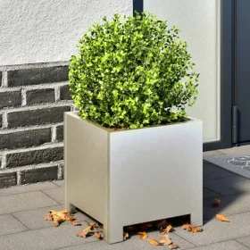 Stainless steel hexagonal planter 30x30x30 cm by , Pots and planters - Ref: Foro24-851193, Price: 46,94 €, Discount: %
