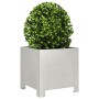 Sechseckiger Pflanzkübel aus Edelstahl 30x30x30 cm von , Töpfe und Pflanzgefäße - Ref: Foro24-851193, Preis: 47,77 €, Rabatt: %