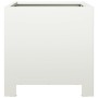 Sechseckiger weißer Stahl-Pflanzkübel 30x30x30 cm von , Töpfe und Pflanzgefäße - Ref: Foro24-851187, Preis: 38,78 €, Rabatt: %