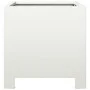 White steel hexagonal planter 30x30x30 cm by , Pots and planters - Ref: Foro24-851187, Price: 37,56 €, Discount: %