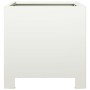 Sechseckiger weißer Stahl-Pflanzkübel 30x30x30 cm von , Töpfe und Pflanzgefäße - Ref: Foro24-851187, Preis: 38,78 €, Rabatt: %