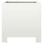 White steel hexagonal planter 30x30x30 cm by , Pots and planters - Ref: Foro24-851187, Price: 37,56 €, Discount: %
