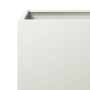 Sechseckiger weißer Stahl-Pflanzkübel 30x30x30 cm von , Töpfe und Pflanzgefäße - Ref: Foro24-851187, Preis: 38,78 €, Rabatt: %