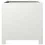 Pflanzgefäß aus weißem Stahl 40x40x40 cm von , Töpfe und Pflanzgefäße - Ref: Foro24-851201, Preis: 51,67 €, Rabatt: %