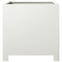 Pflanzgefäß aus weißem Stahl 40x40x40 cm von , Töpfe und Pflanzgefäße - Ref: Foro24-851201, Preis: 53,13 €, Rabatt: %
