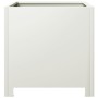 Pflanzgefäß aus weißem Stahl 40x40x40 cm von , Töpfe und Pflanzgefäße - Ref: Foro24-851201, Preis: 53,13 €, Rabatt: %