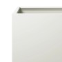 Pflanzgefäß aus weißem Stahl 40x40x40 cm von , Töpfe und Pflanzgefäße - Ref: Foro24-851201, Preis: 53,13 €, Rabatt: %