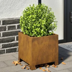 Pflanzkübel 2 Stück aus rostigem Stahl 30x30x30 cm von , Töpfe und Pflanzgefäße - Ref: Foro24-851198, Preis: 55,24 €, Rabatt: %