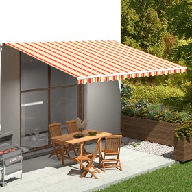 Ersatztuch für gelbes und orangefarbenes Vorzelt 5x3,5 m von vidaXL, Markisen - Ref: Foro24-312022, Preis: 78,54 €, Rabatt: %