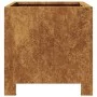 2 rusted steel planters 30x30x30 cm by , Pots and planters - Ref: Foro24-851198, Price: 55,24 €, Discount: %