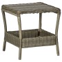 Synthetic brown rattan garden table 45x45x46.5 cm by vidaXL, Garden tables - Ref: Foro24-313308, Price: 61,71 €, Discount: %