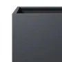 Pflanzgefäß aus anthrazitgrauem Stahl 50x50x50 cm von , Töpfe und Pflanzgefäße - Ref: Foro24-851215, Preis: 72,26 €, Rabatt: %