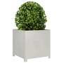 Edelstahl-Pflanzgefäß 50x50x50 cm von , Töpfe und Pflanzgefäße - Ref: Foro24-851217, Preis: 94,76 €, Rabatt: %