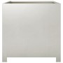Jardinera de acero inoxidable 50x50x50 cm de , Maceteros y jardineras - Ref: Foro24-851217, Precio: 98,54 €, Descuento: %