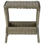 Mesa de jardín ratán sintético marrón 45x45x46,5 cm de vidaXL, Mesas de jardín - Ref: Foro24-313308, Precio: 60,61 €, Descuen...