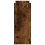 Verstellbarer Schreibtischorganisator, Eichenholz in Rauchoptik, 40x17x41 cm. von , Computersockel und -erhöhungen - Ref: For...