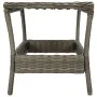 Brauner Gartentisch aus synthetischem Rattan 45x45x46,5 cm von vidaXL, Gartentische - Ref: Foro24-313308, Preis: 60,61 €, Rab...