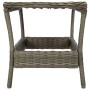 Synthetic brown rattan garden table 45x45x46.5 cm by vidaXL, Garden tables - Ref: Foro24-313308, Price: 61,71 €, Discount: %