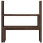 Verstellbarer Schreibtischorganisator in Eichenbraun 40x17x41 cm. von , Computersockel und -erhöhungen - Ref: Foro24-854766, ...