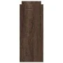 Verstellbarer Schreibtischorganisator in Eichenbraun 40x17x41 cm. von , Computersockel und -erhöhungen - Ref: Foro24-854766, ...