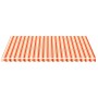 Tela de repuesto para toldo amarillo y naranja 5x3,5 m de vidaXL, Toldos - Ref: Foro24-312022, Precio: 82,11 €, Descuento: %