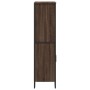 Hoher Schrank aus braunem Eichen-Ingenieurholz, 79,5x35,5x137,5 cm. von , Sideboards - Ref: Foro24-3295311, Preis: 120,58 €, ...