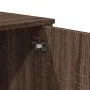 Aparador alto madera ingeniería marrón roble 79,5x35,5x137,5 cm de , Aparadores - Ref: Foro24-3295311, Precio: 119,10 €, Desc...
