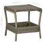 Brauner Gartentisch aus synthetischem Rattan 45x45x46,5 cm von vidaXL, Gartentische - Ref: Foro24-313308, Preis: 60,61 €, Rab...