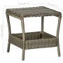 Synthetic brown rattan garden table 45x45x46.5 cm by vidaXL, Garden tables - Ref: Foro24-313308, Price: 61,71 €, Discount: %