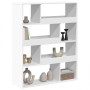 Estantería de madera de ingeniería blanca 100x33x125,5 cm de , Librerías y estanterías - Ref: Foro24-3309330, Precio: 101,31 ...