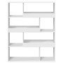 Estantería de madera de ingeniería blanca 100x33x125,5 cm de , Librerías y estanterías - Ref: Foro24-3309330, Precio: 101,31 ...