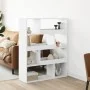 Raumteiler aus weißem Ingenieurholz 100x33x125,5 cm von , Bücherregale und Regale - Ref: Foro24-3309483, Preis: 100,10 €, Rab...
