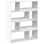 Raumteiler aus weißem Ingenieurholz 100x33x125,5 cm von , Bücherregale und Regale - Ref: Foro24-3309483, Preis: 100,10 €, Rab...