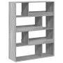 Separador de ambientes madera gris Sonoma 100x33x125,5 cm de , Librerías y estanterías - Ref: Foro24-3309488, Precio: 99,90 €...