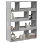 Raumteiler aus Sonoma-Grau-Holz 100x33x125,5 cm von , Bücherregale und Regale - Ref: Foro24-3309488, Preis: 101,12 €, Rabatt: %