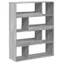 Separador de ambientes madera gris Sonoma 100x33x125,5 cm de , Librerías y estanterías - Ref: Foro24-3309488, Precio: 99,90 €...